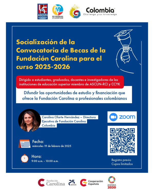 Socializaci&oacute;n de Becas de la Fundaci&oacute;n Carolina